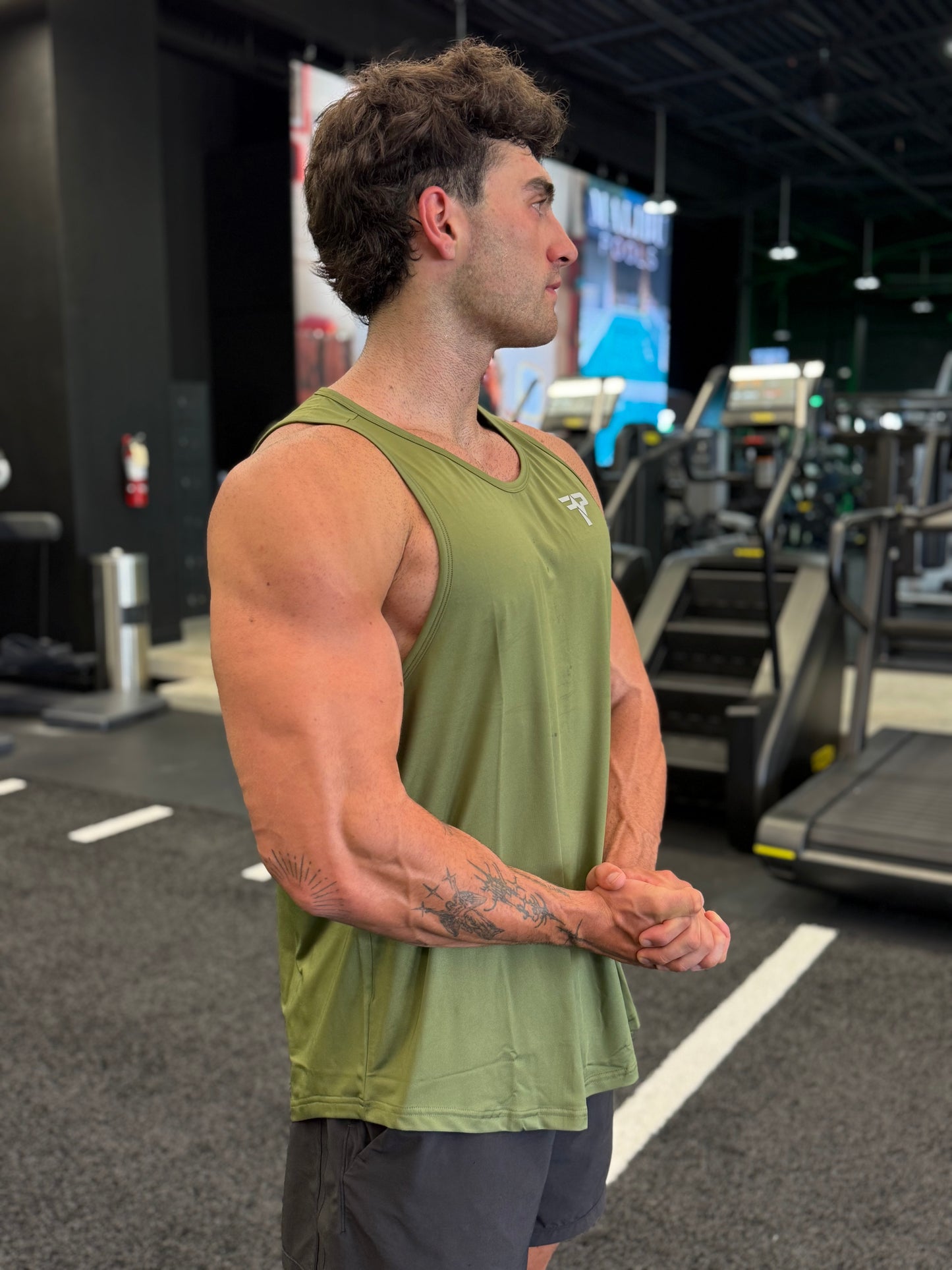 Vented PF Tank - Army Green