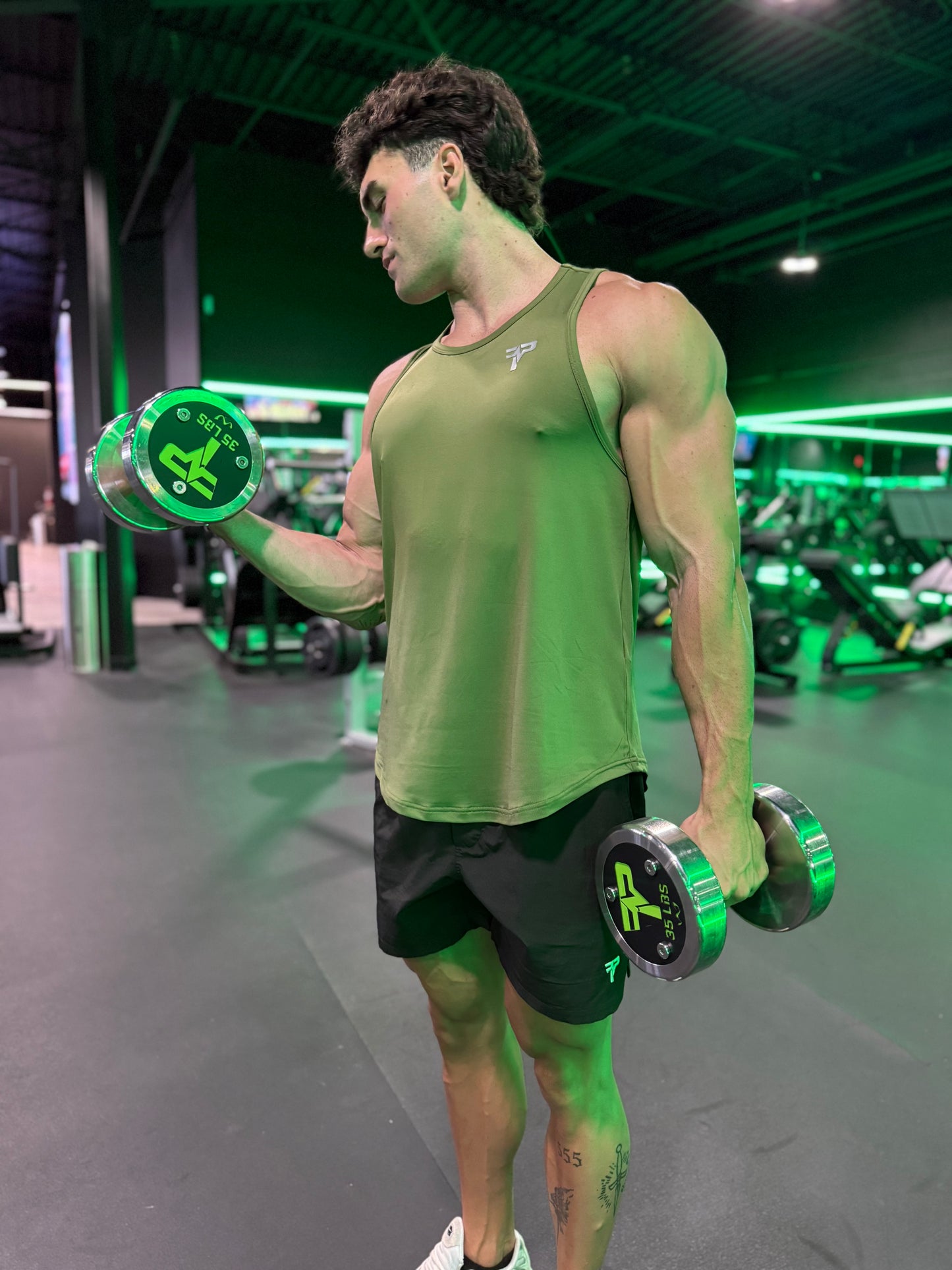 Vented PF Tank - Army Green