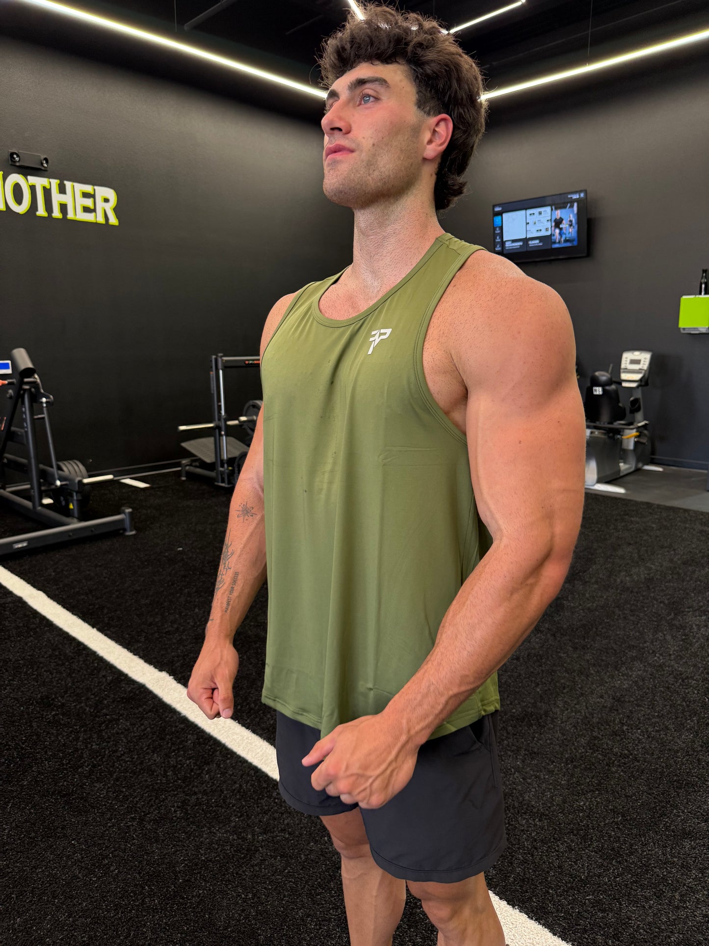 Vented PF Tank - Army Green