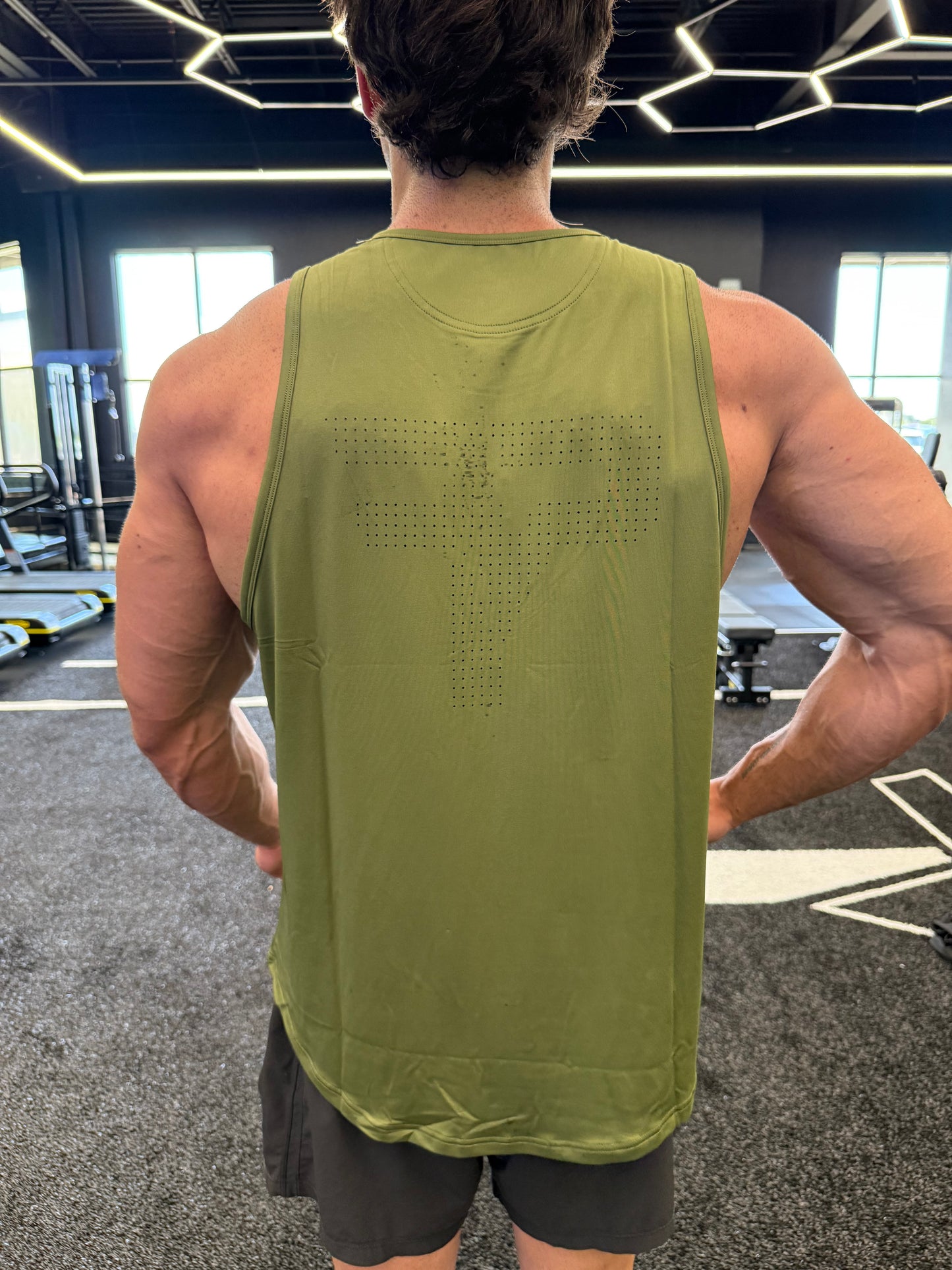Vented PF Tank - Army Green