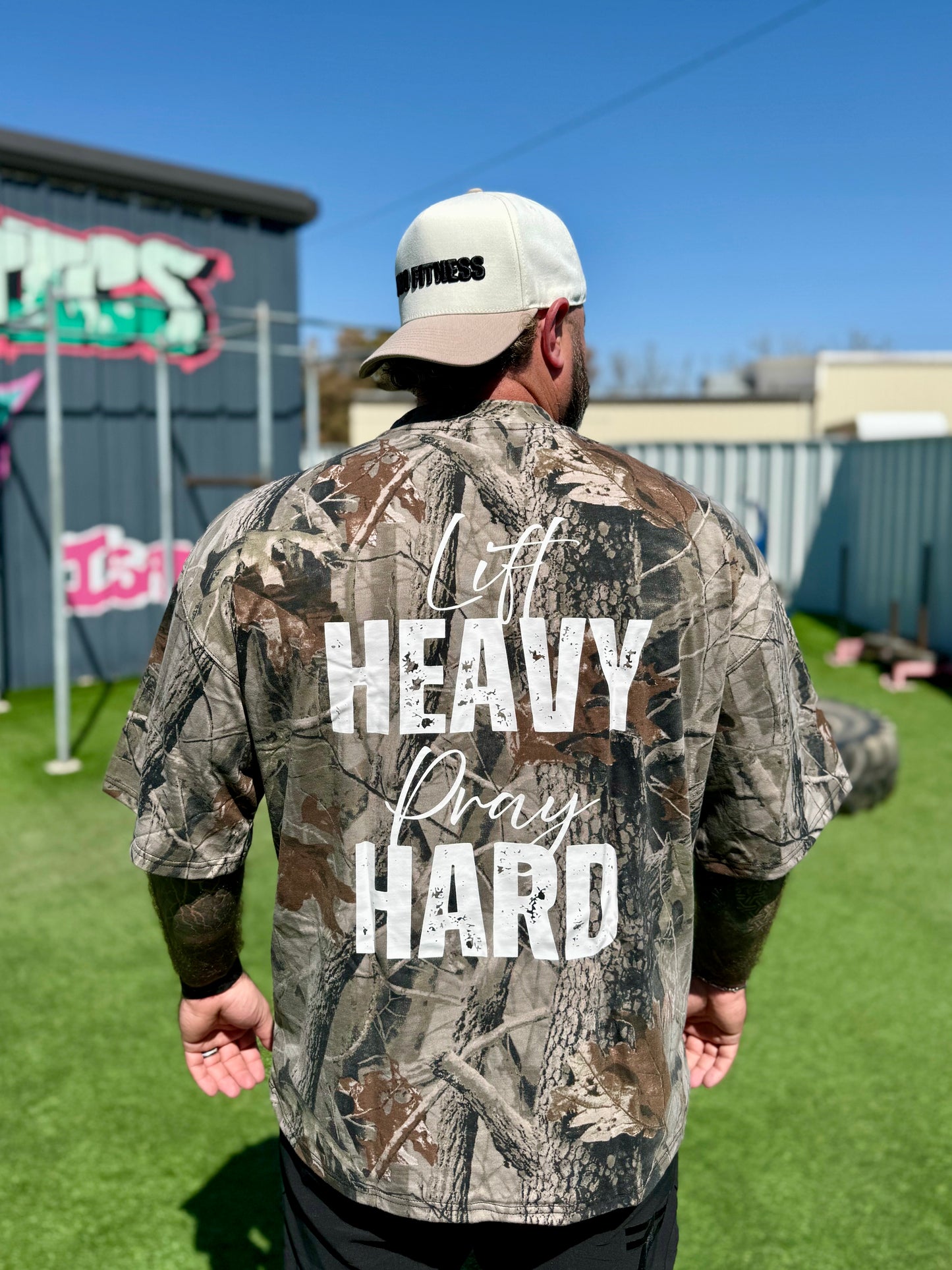 Camo Oversized Shirt Lift Heavy
