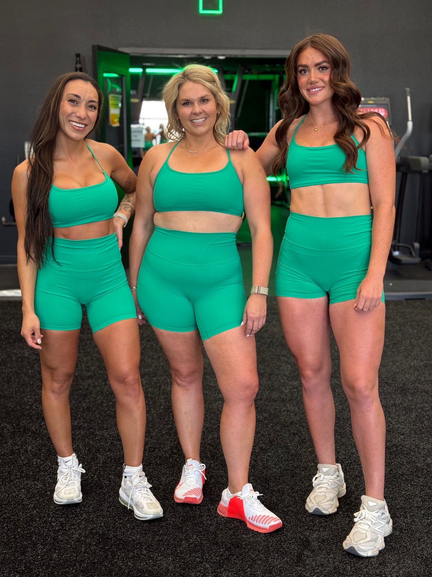 Biker Shorts - Green