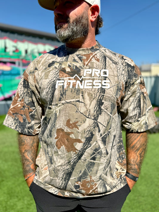 Camo Oversized Shirt Lift Heavy