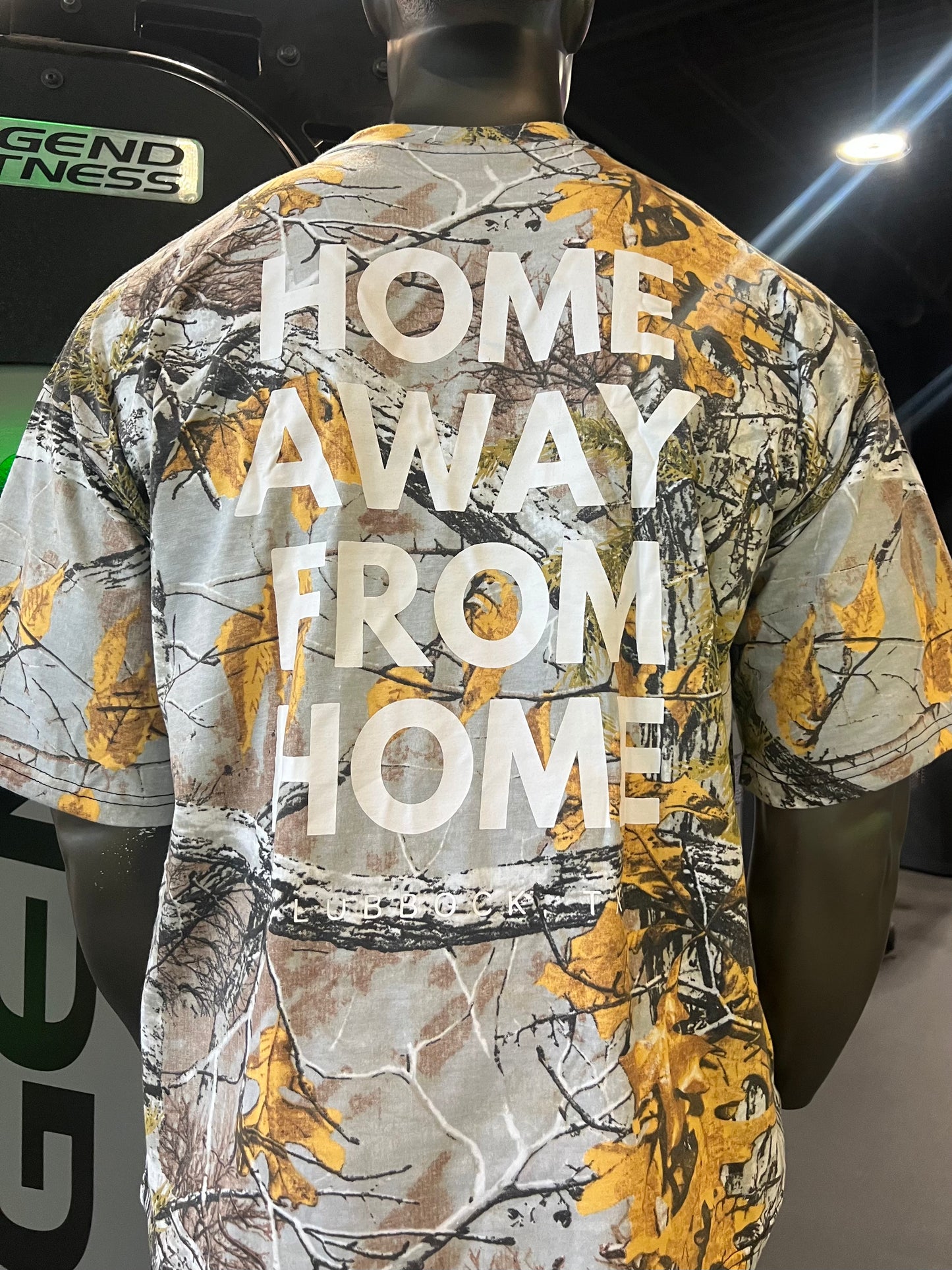 Camo Home Away From Home Oversized T-Shirt