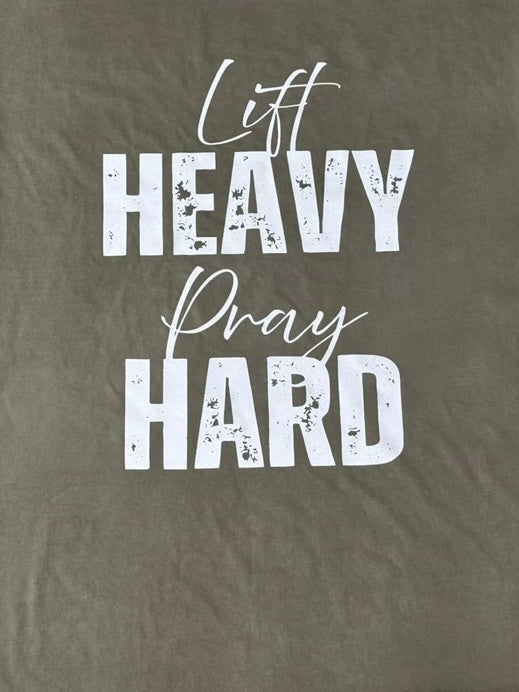 Olive Lift Heavy Oversized T-Shirt